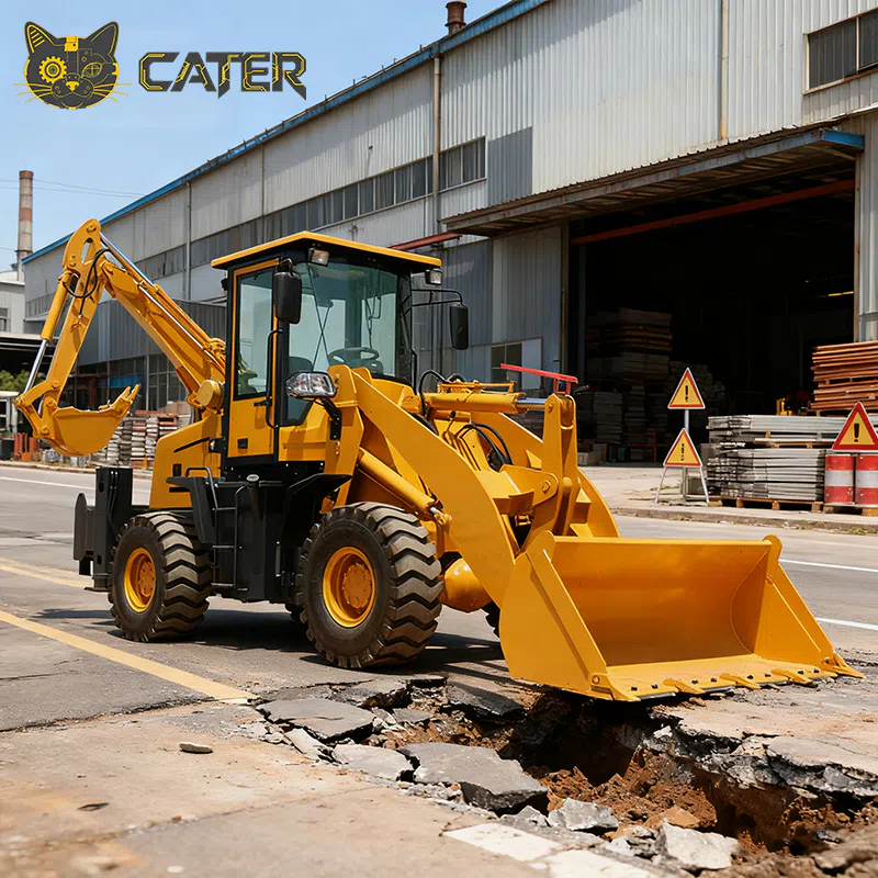 Chargeuse-pelleteuse de chantier