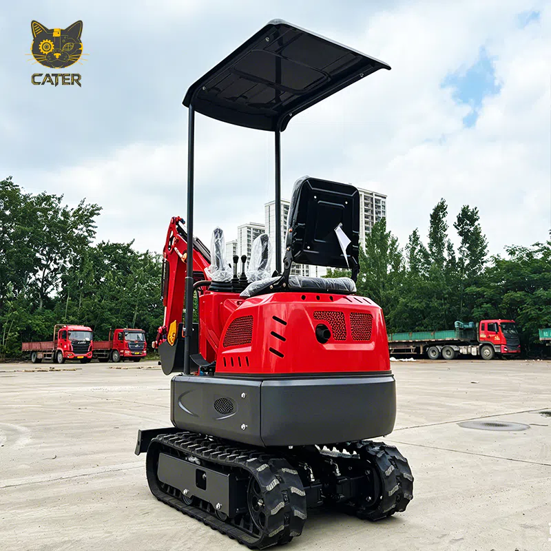 Mini excavatrice légère de 1 tonne