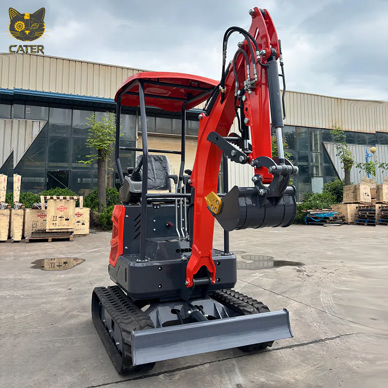 1,6 tonne de mini pelle sur chenilles