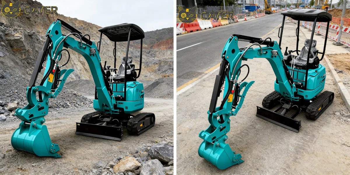 &nbsp; excavatrice de 2 tonnes