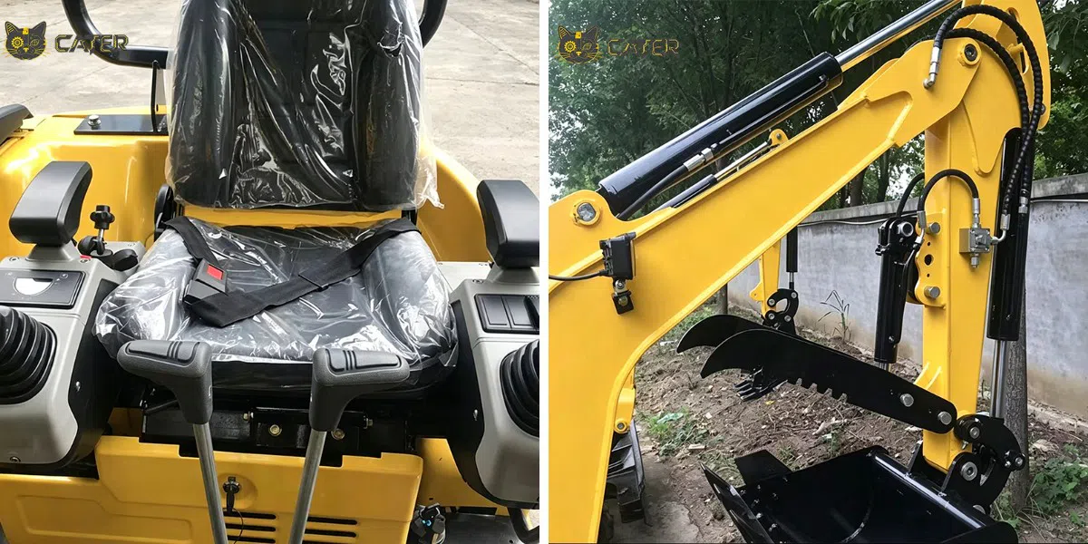 Mini pelle 2,5 tonnes